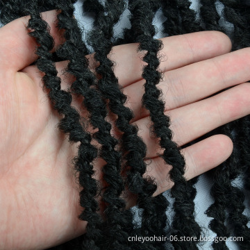 Wholesale 21 Senegalese Locs Crochet Hair 10 Roots Handmade Locs New Senegalese Twist Locs Hair Extension